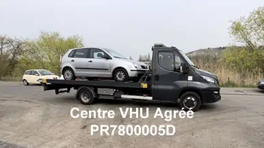 Enlèvement épave à Poissy